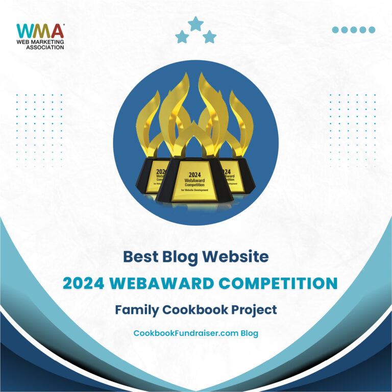 Cookbooks.Tips Wins “Best Blog” in the 28th Annual WebAward Competition