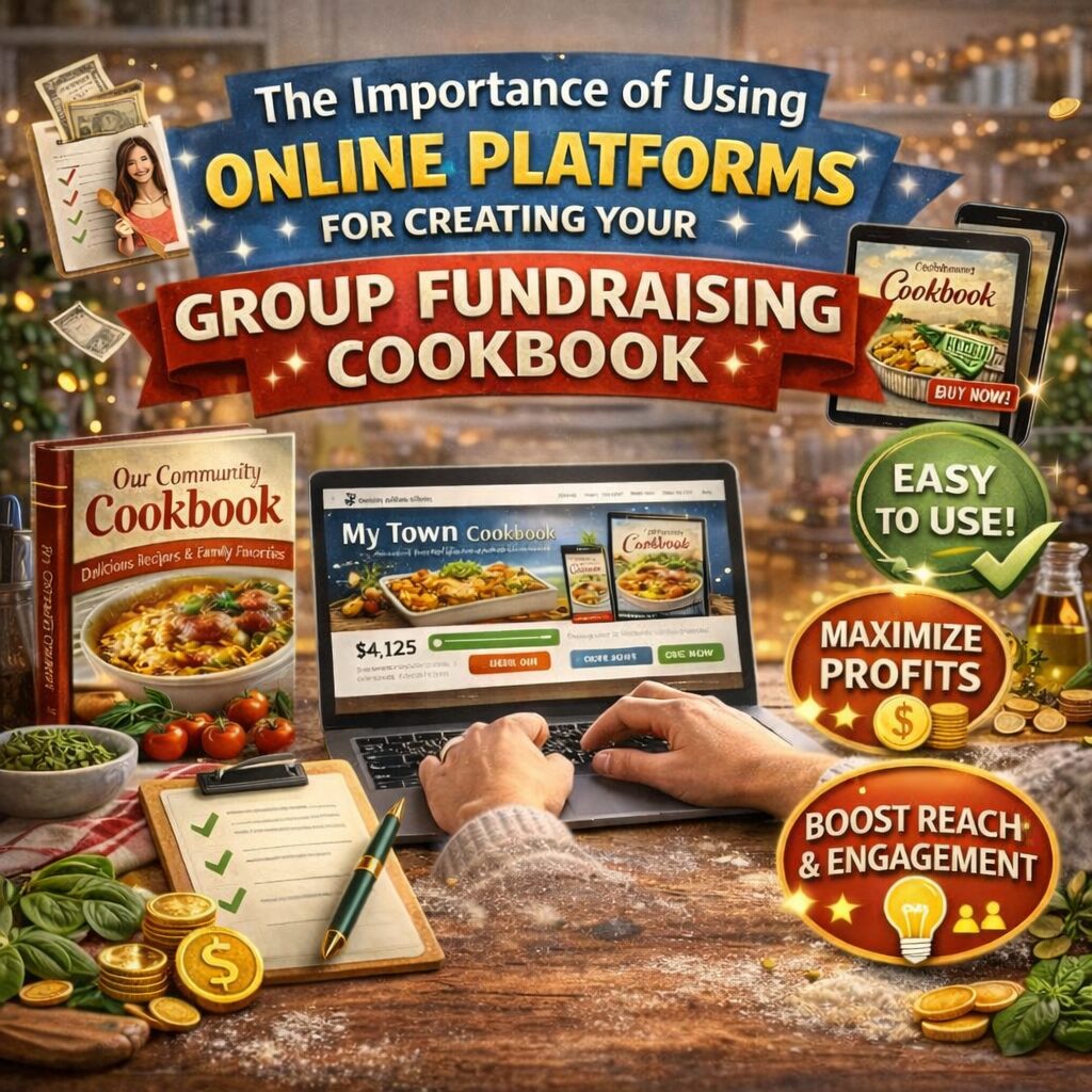 The Importance of Using Online Platforms for Creating Your Group Fundraising Cookbook