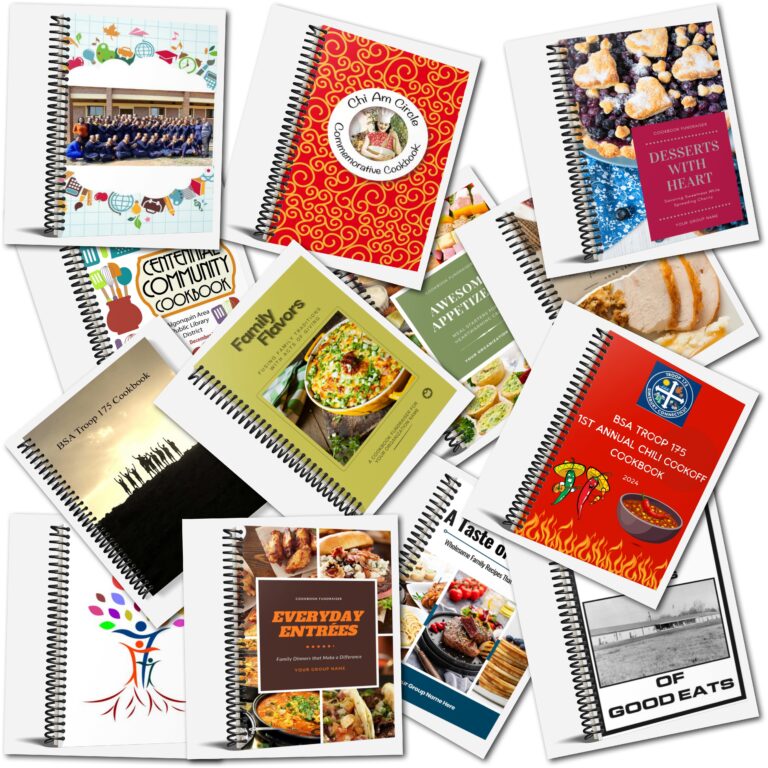 Types of Cookbook Fundraisers