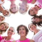 Women gather together to celebrate their successful cookbook cancer fundraiser