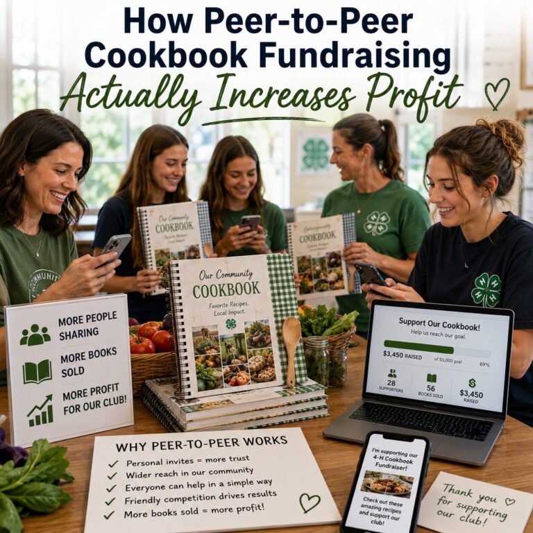 How Peer-to-Peer Cookbook Fundraising Actually Increases Profit